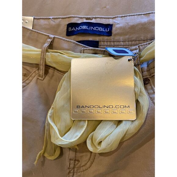 Bandolino Blu Pueblo Capris Size 6 Stretch, NWT - Picture 5 of 10